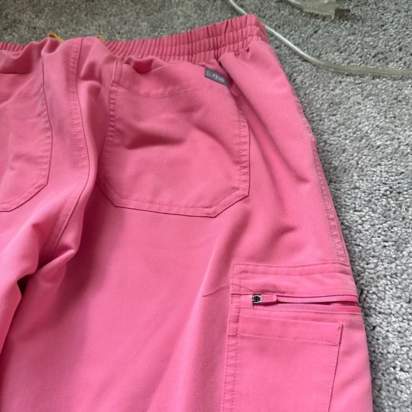 Figs Pink Women's Scrub Pants - Picture 2 of 5